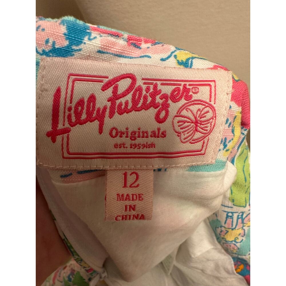 Lilly Pulitzer Roslyn Skirt Giddy Up Grandstand
Kentucky Derby EUC Sz 12 - Picture 7 of 10